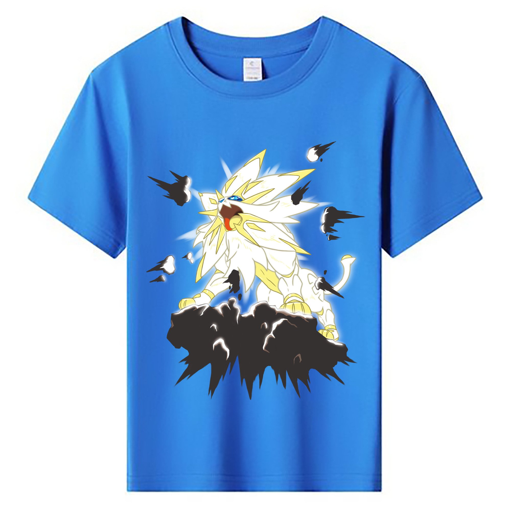 （画像用） ポケットモンスター Pokémon 綿100％キッズTシャツ（フロントプリント）
